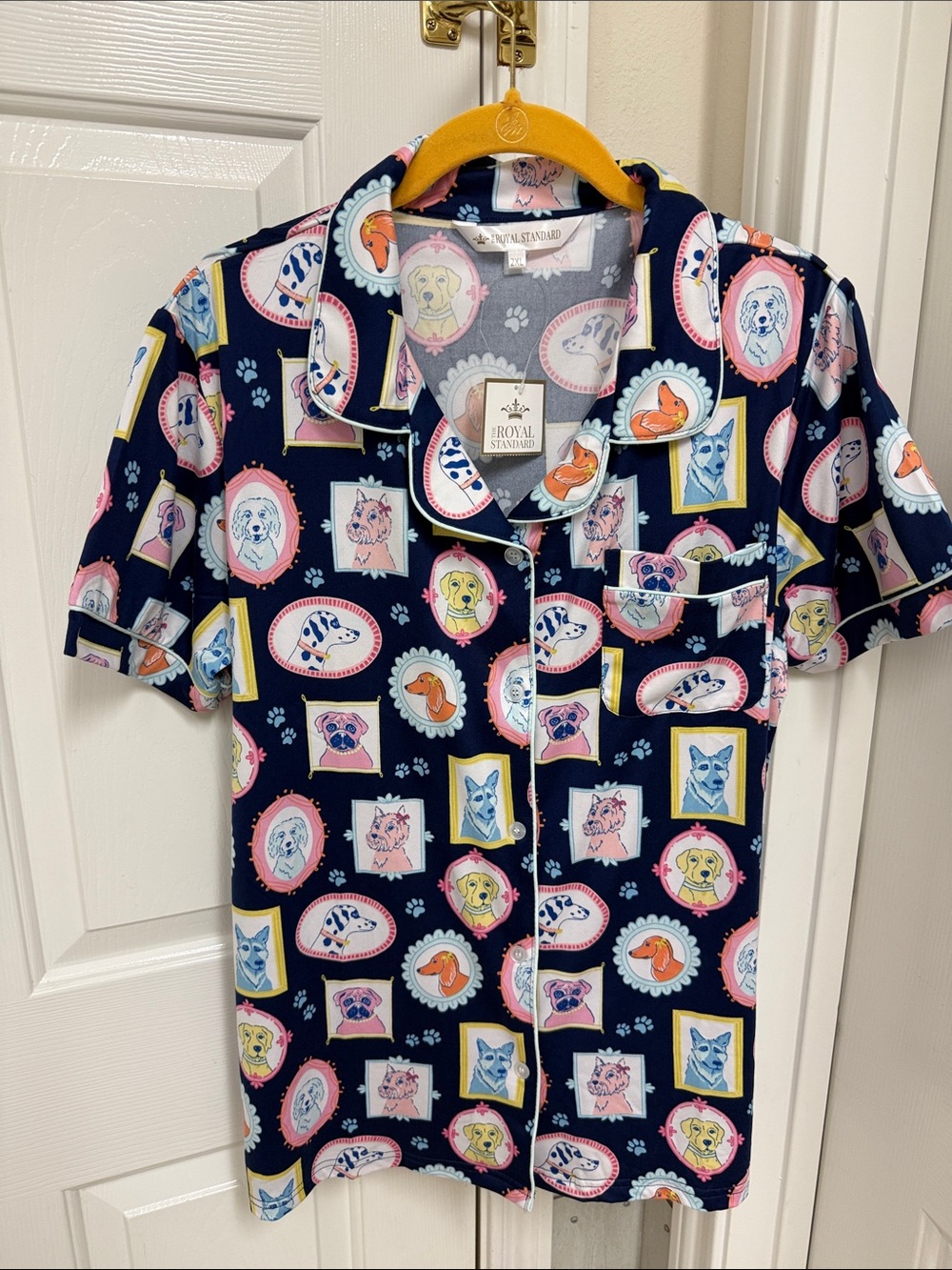 The Royal Standard Pup Pajama Top